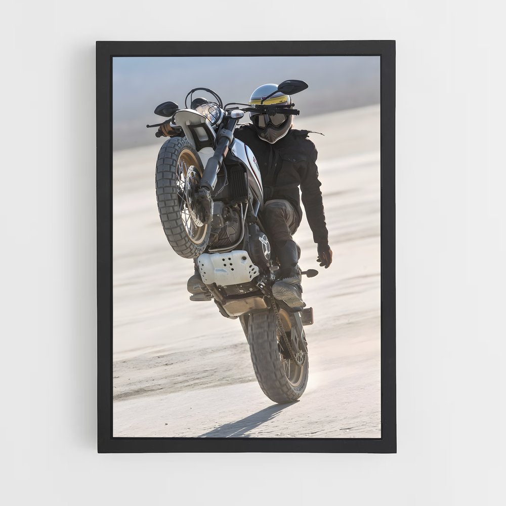ap-scrambler desert sled-4 cadre Noir