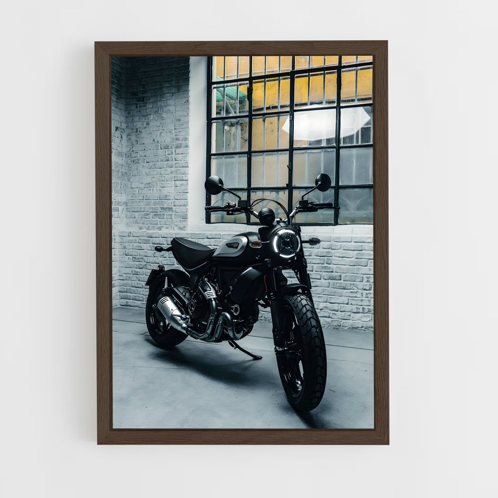 ap-scrambler icon-1 cadre Bois foncé