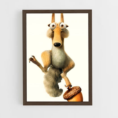 ap-scrat-4 cadre Bois foncé
