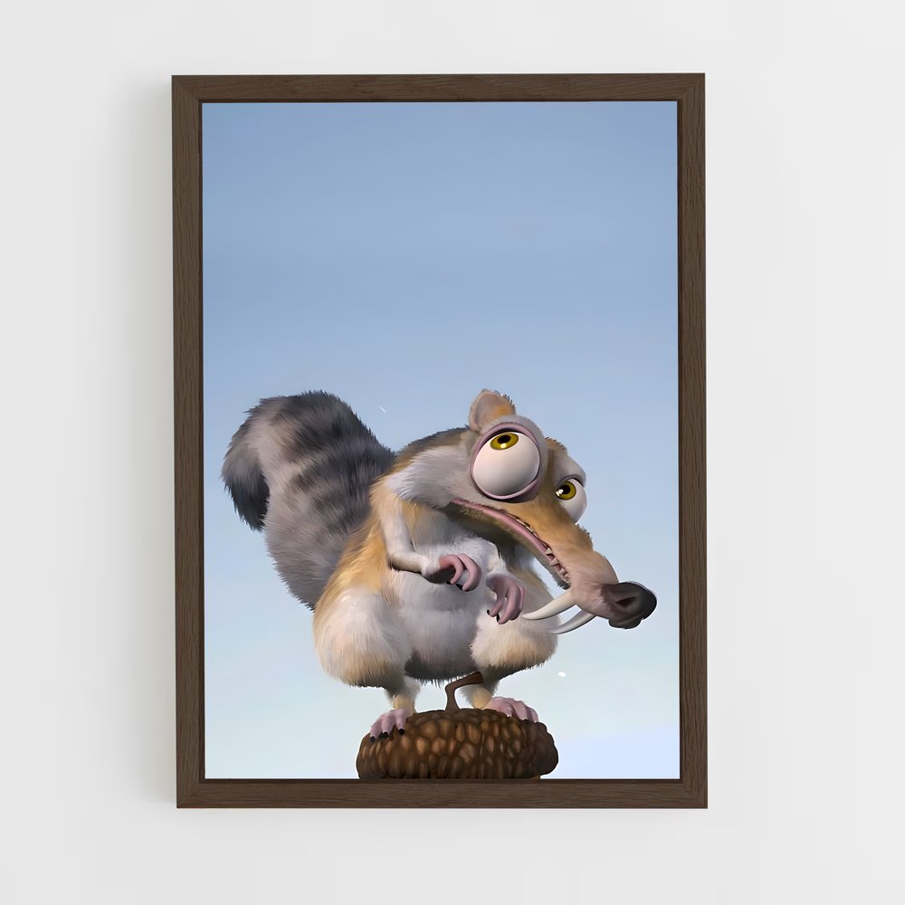 ap-scrat-7 cadre Bois foncé