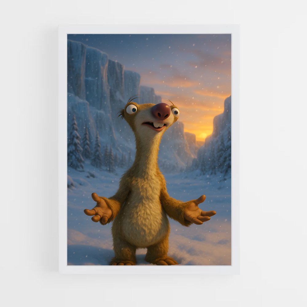 ap-scrat-8 cadre Blanc