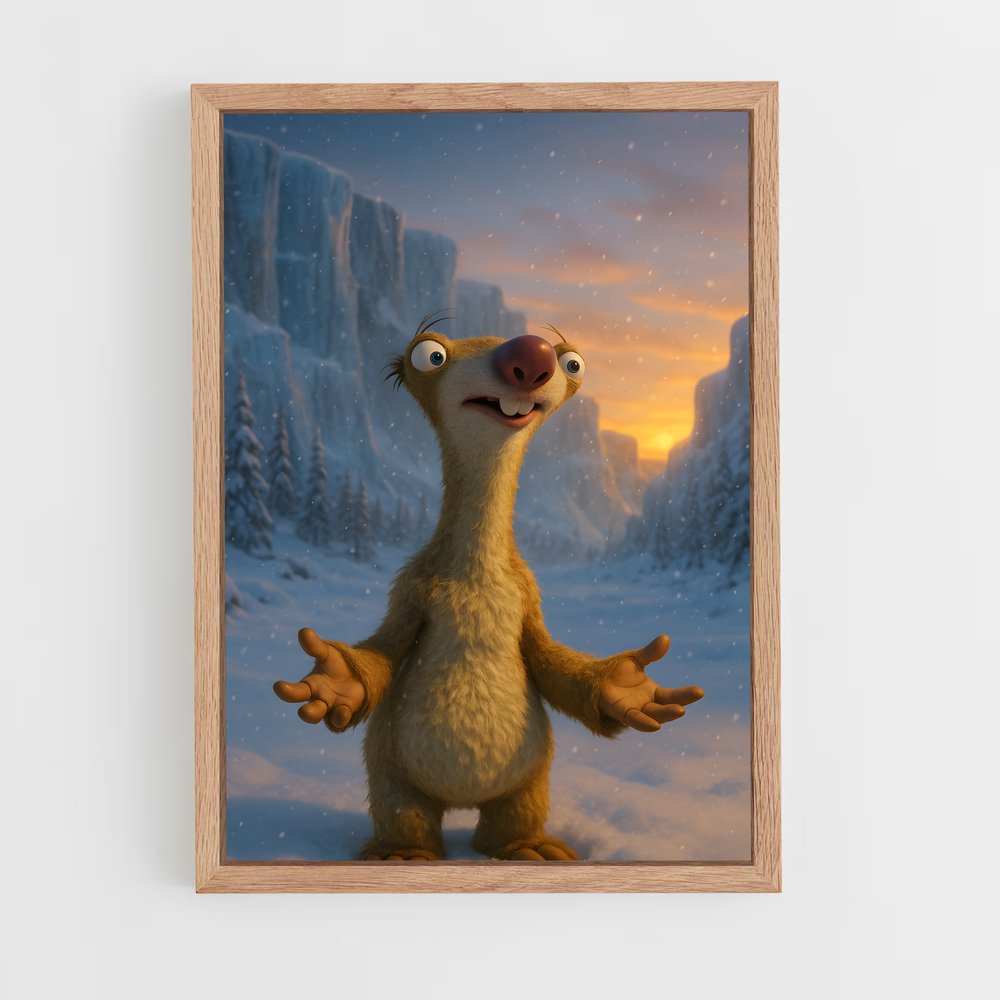 ap-scrat-8 cadre Bois clair