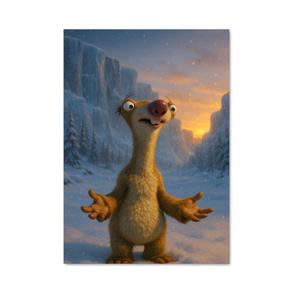 Poster Ourson des Neiges