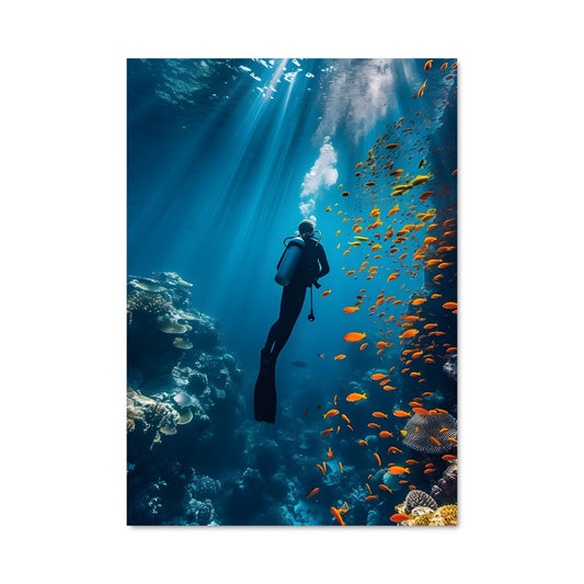 Poster Scuba diving 67926