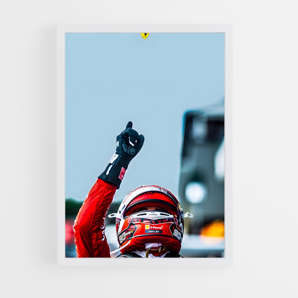 ap-scuderia ferrari-10 cadre Blanc