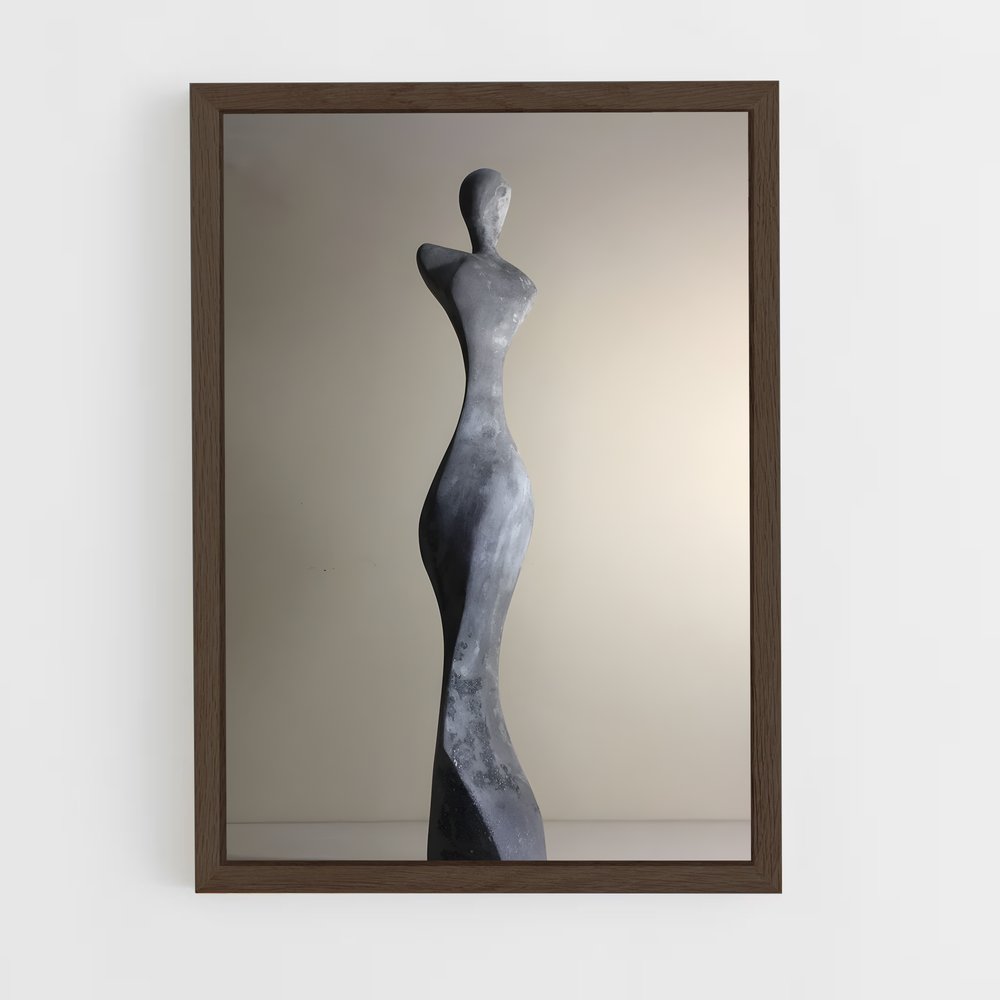 ap-sculpture-10 cadre Bois foncé
