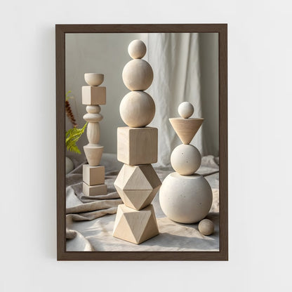 ap-sculpture-17 cadre Bois foncé