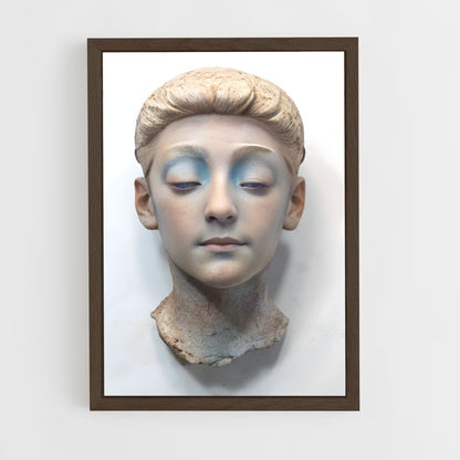 ap-sculpture-20 cadre Bois foncé