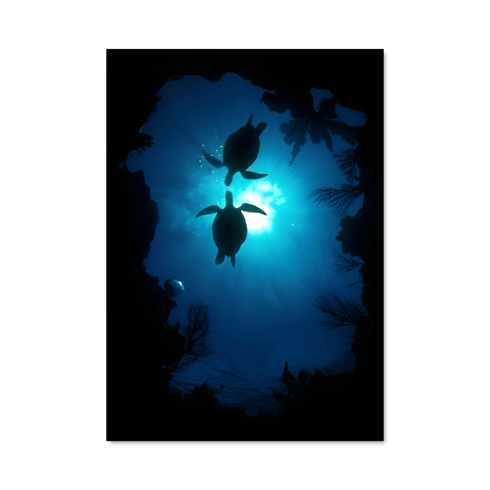Poster Sea turtle 84308