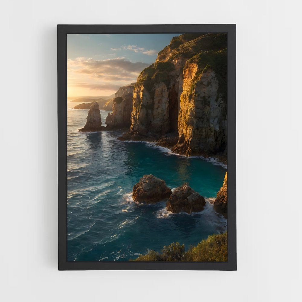 ap-sea cliff-1 cadre Noir