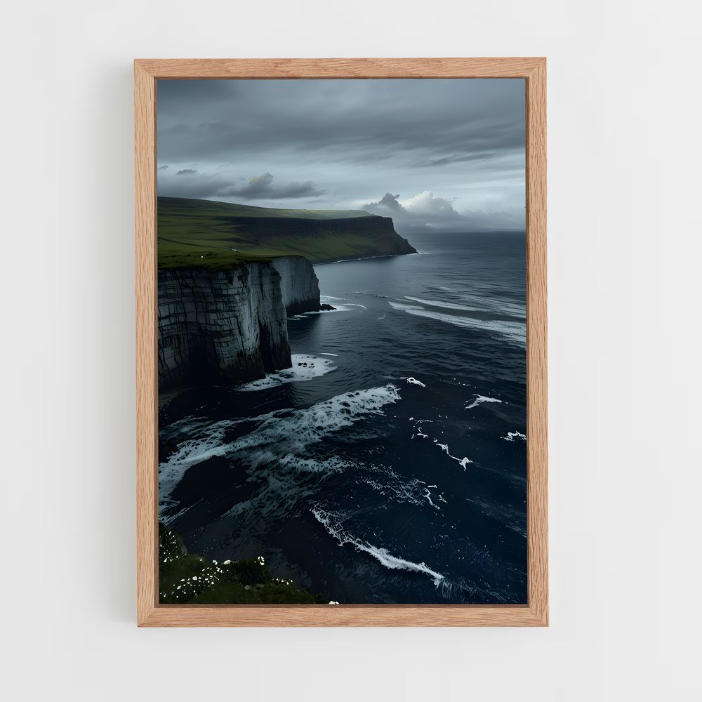 ap-sea cliff-3 cadre Bois clair
