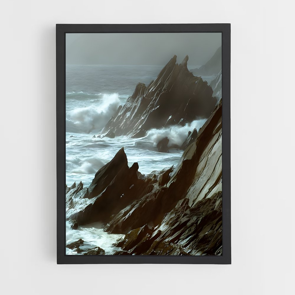 ap-sea cliff-7 cadre Noir
