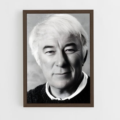 ap-seamus heaney-2 cadre Bois foncé