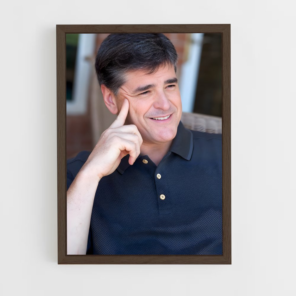 ap-sean hannity-1 cadre Bois foncé