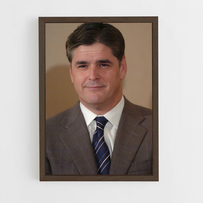 ap-sean hannity-2 cadre Bois foncé