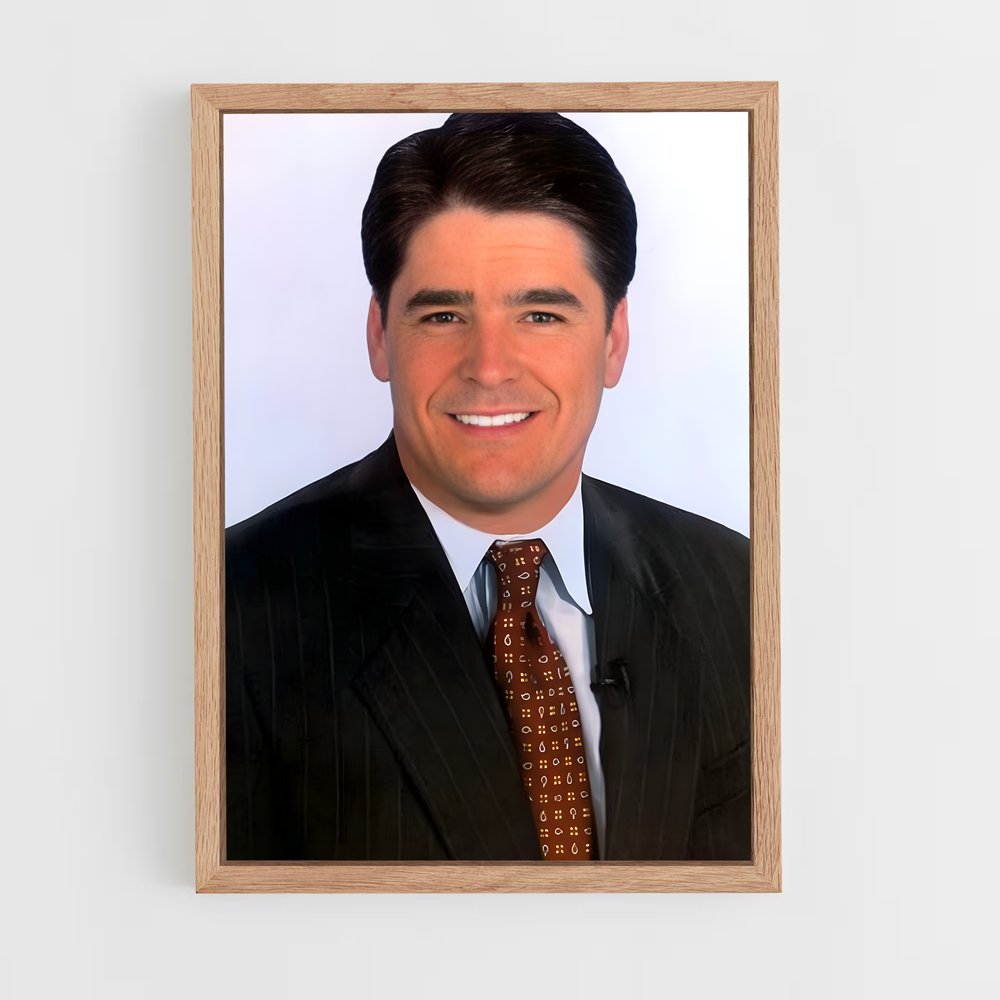 ap-sean hannity-3 cadre Bois clair