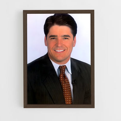 ap-sean hannity-3 cadre Bois foncé