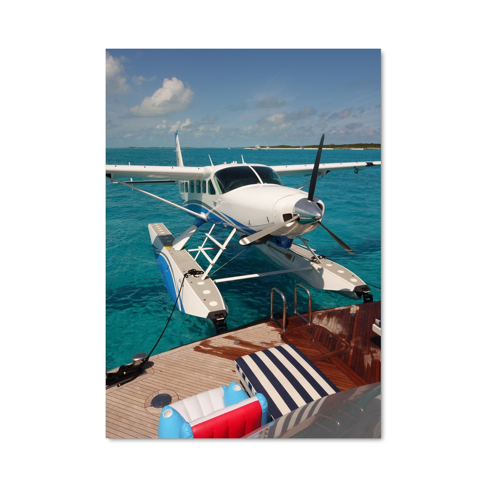 Poster Plane de Glisse