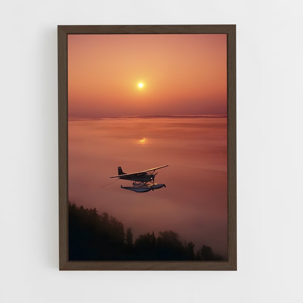 ap-seaplanes-6 cadre Bois foncé