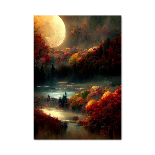 Poster Lune d'Été