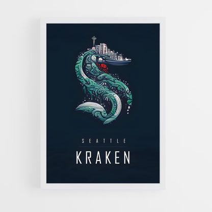 ap-seattle kraken-1 cadre Blanc