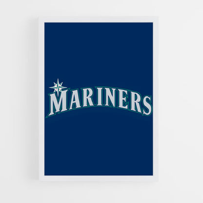 ap-seattle mariners-7 cadre Blanc