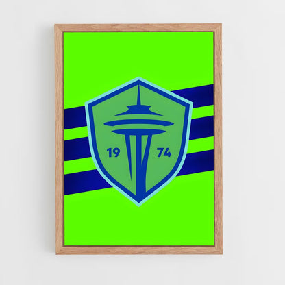 ap-seattle sounders fc-4 cadre Bois clair