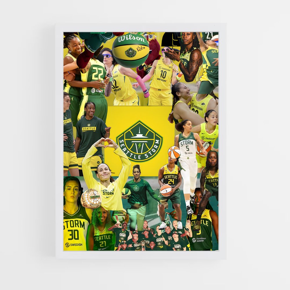ap-seattle storm-2 cadre Blanc