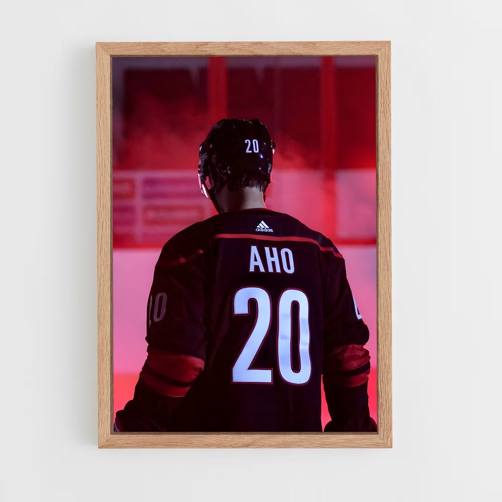 ap-sebastian aho-2 cadre Bois clair