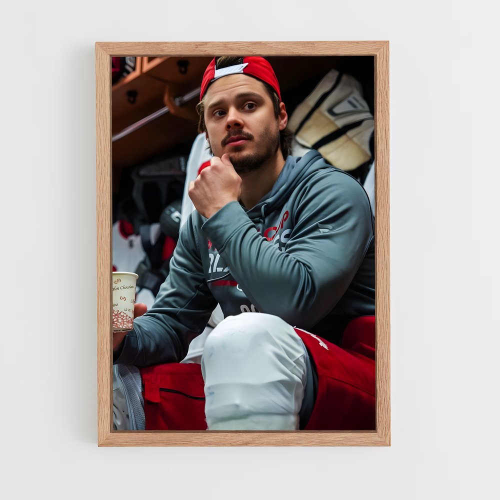 ap-sebastian aho-3 cadre Bois clair
