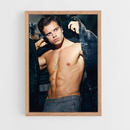 ap-sebastian stan-7 cadre Bois clair