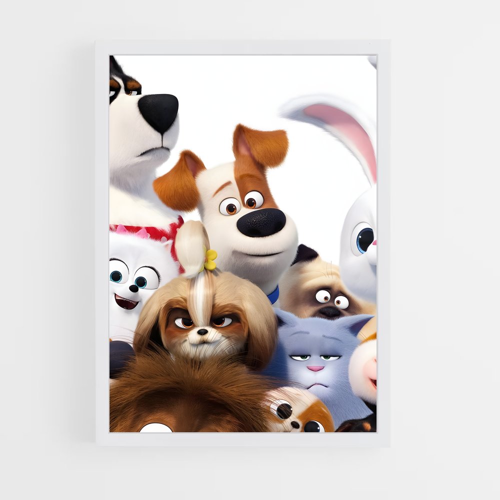 ap-secret life of pets-2 cadre Blanc