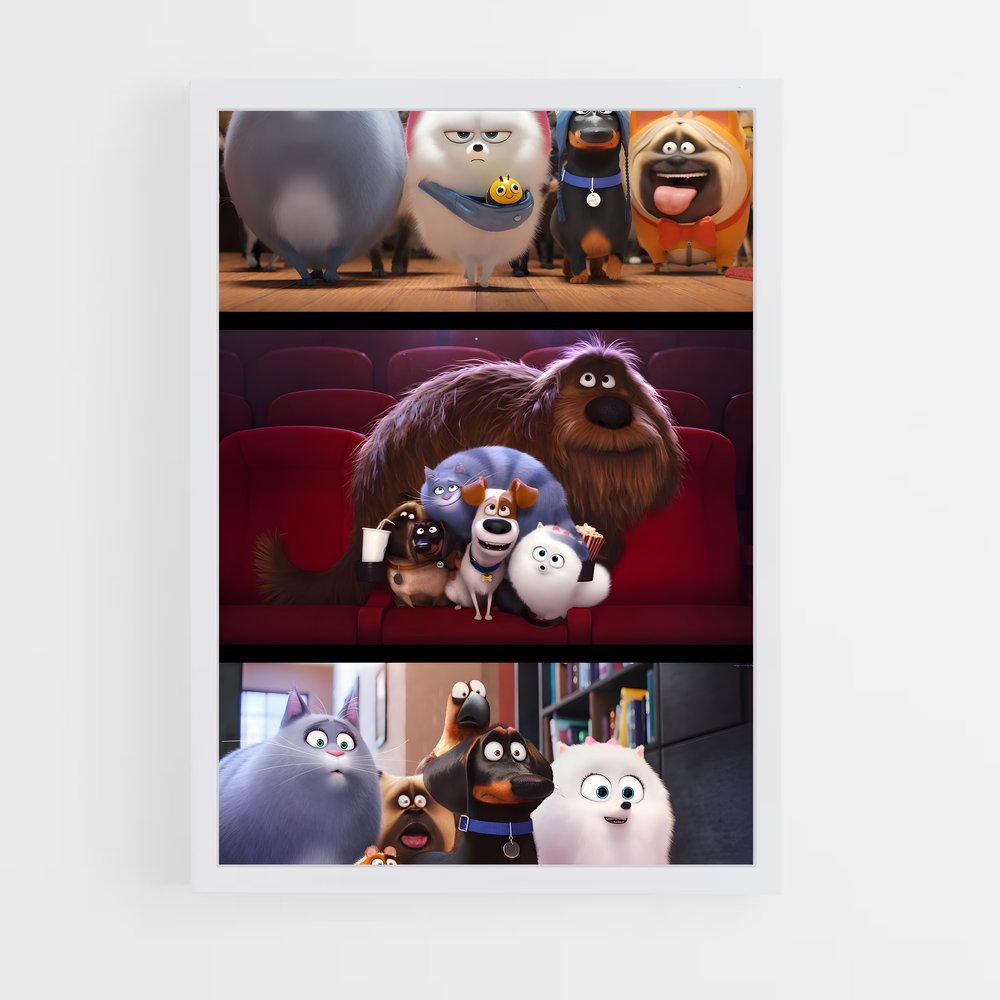 ap-secret life of pets-4 cadre Blanc