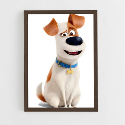 ap-secret life of pets-6 cadre Bois foncé