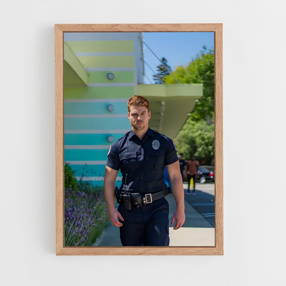 ap-security guard-5 cadre Bois clair
