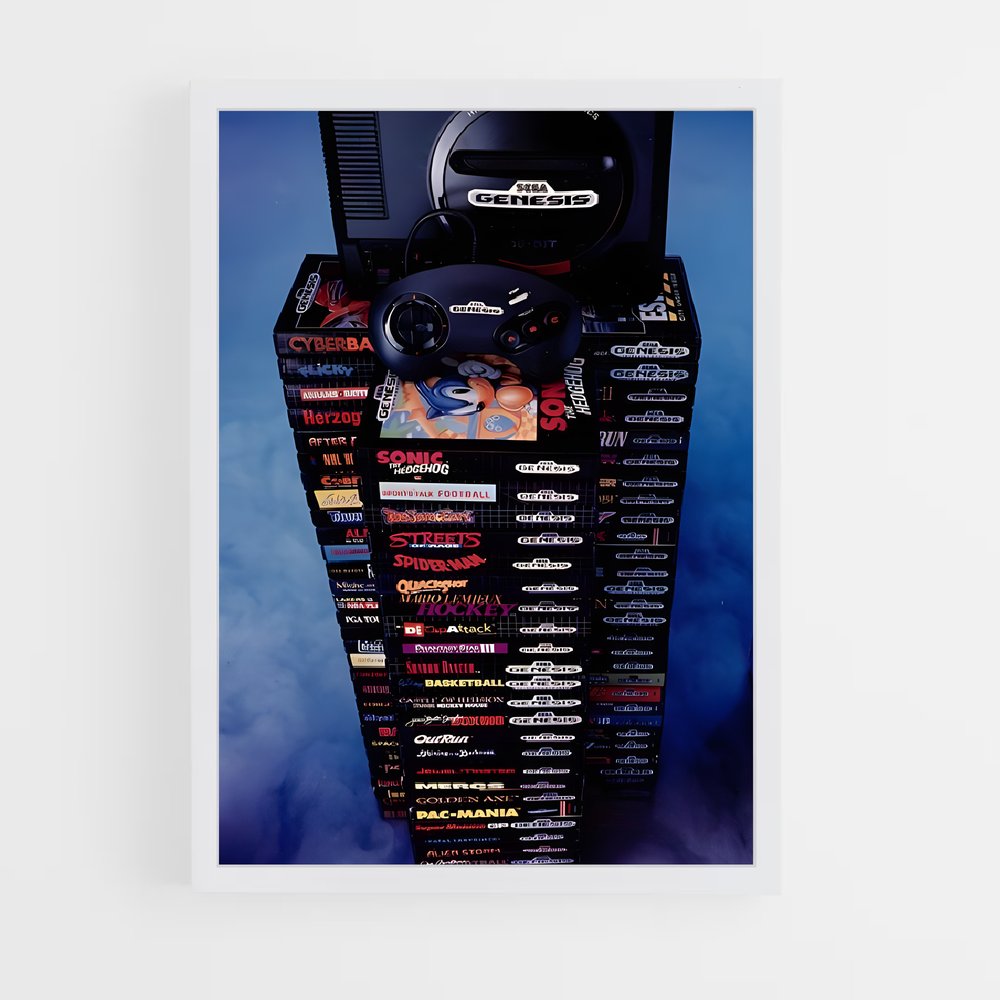 ap-sega genesis-1 cadre Blanc