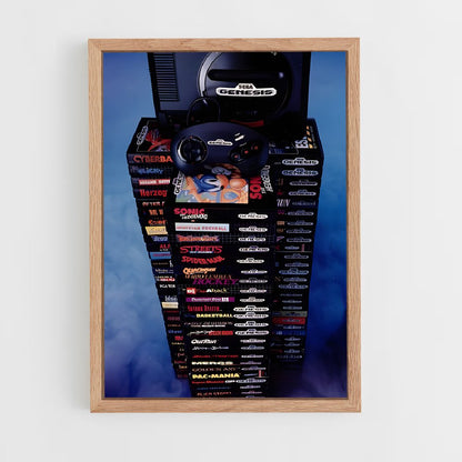 ap-sega genesis-1 cadre Bois clair