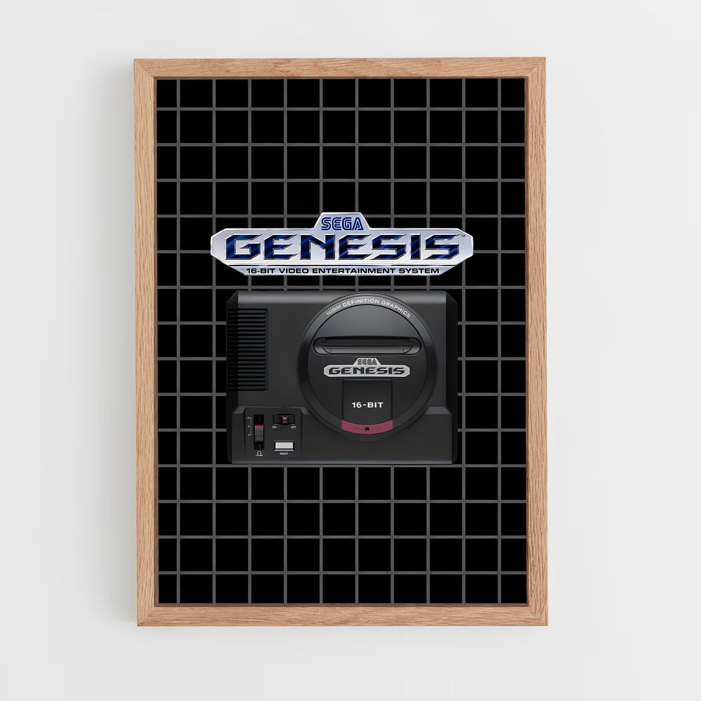 ap-sega genesis-2 cadre Bois clair