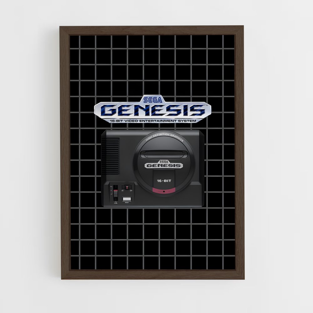 ap-sega genesis-2 cadre Bois foncé