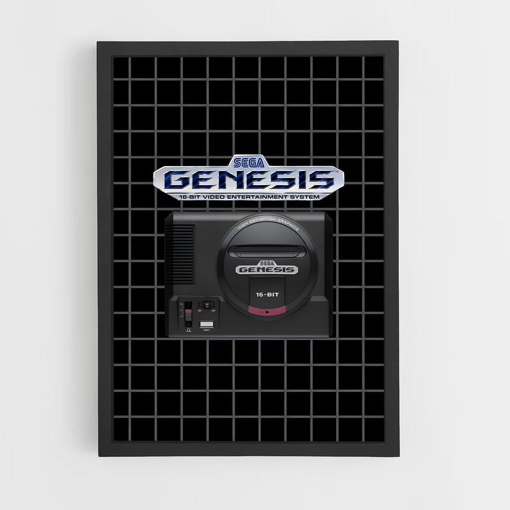 ap-sega genesis-2 cadre Noir
