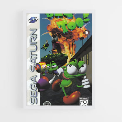ap-sega saturn-3 cadre Blanc