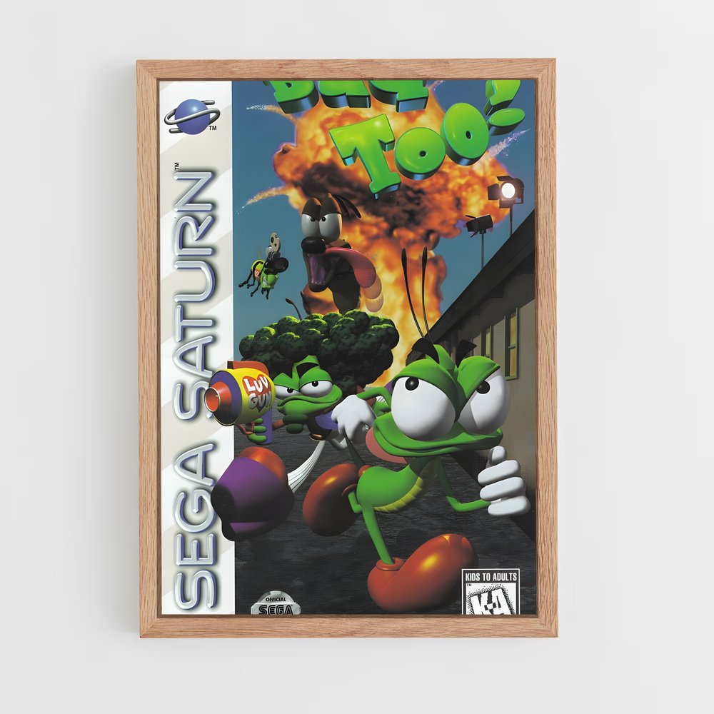 ap-sega saturn-3 cadre Bois clair