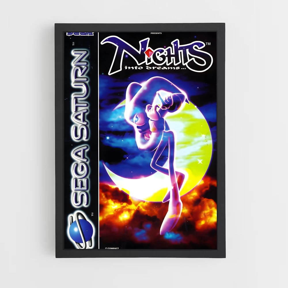 ap-sega saturn-6 cadre Noir