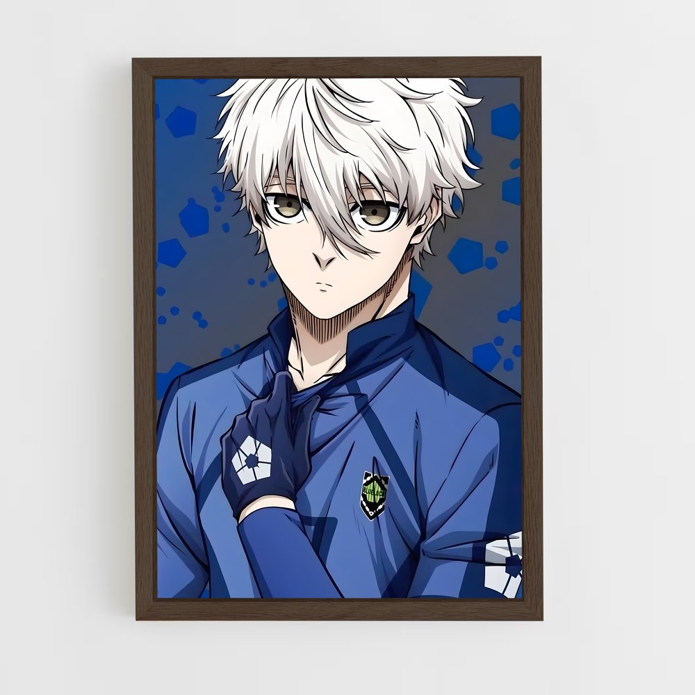 ap-seishiro nagi-3 cadre Bois foncé