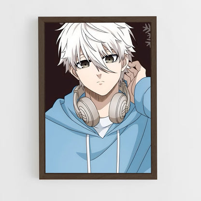 ap-seishiro nagi-5 cadre Bois foncé