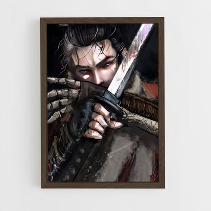 ap-sekiro-3 cadre Bois foncé