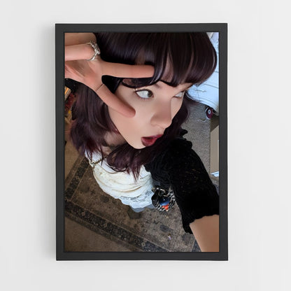 ap-selfie pose-1 cadre Noir