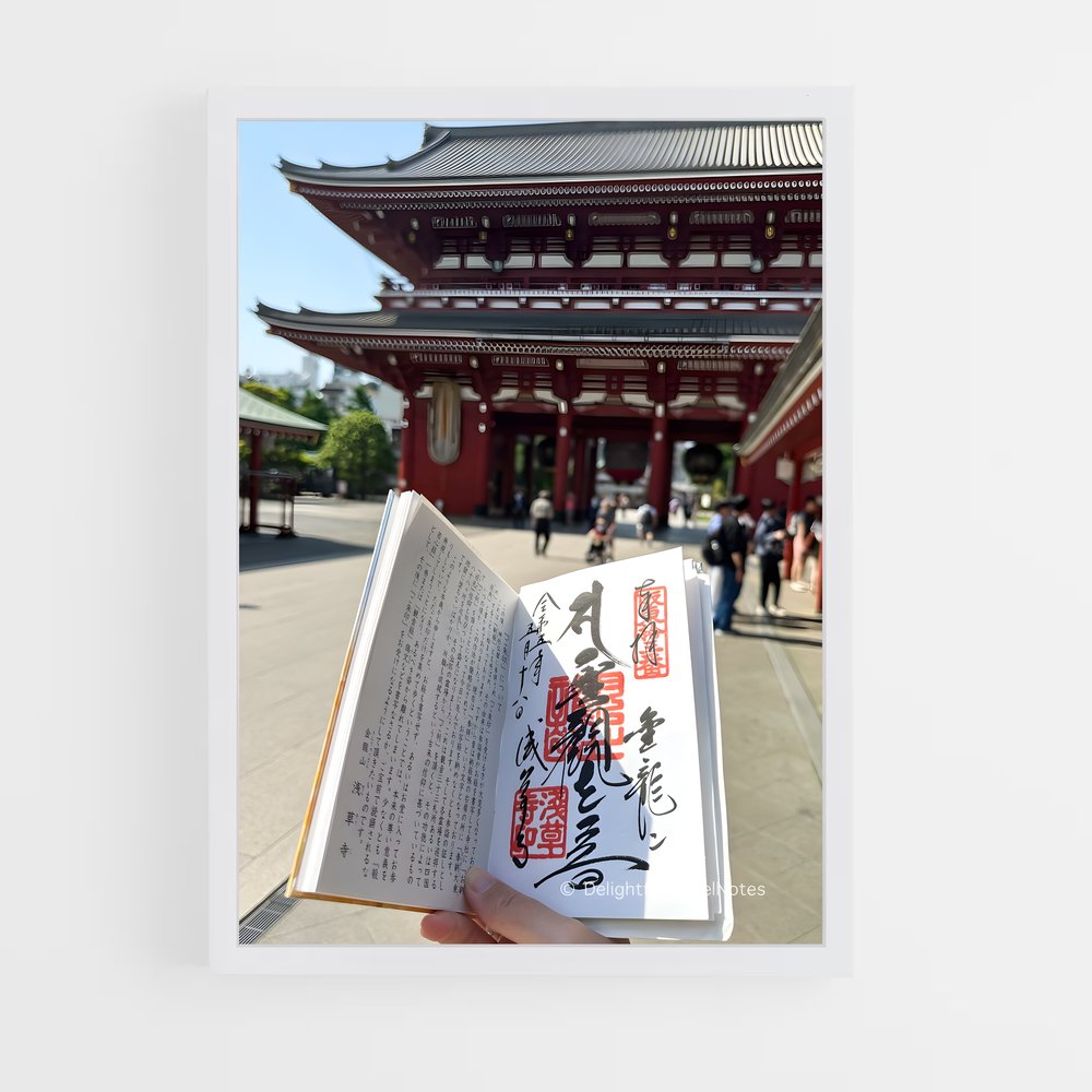 ap-sensoji temple-3 cadre Blanc