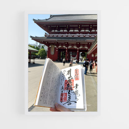 ap-sensoji temple-3 cadre Blanc