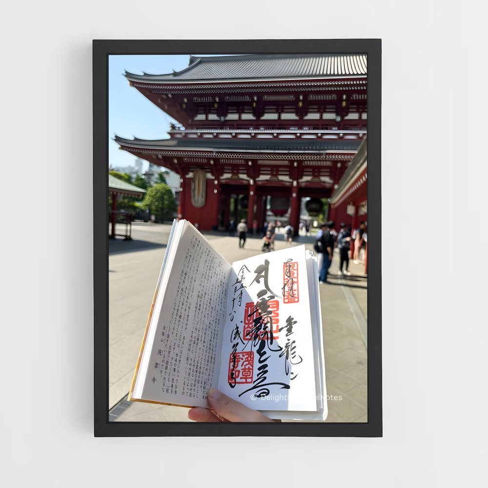 ap-sensoji temple-3 cadre Noir